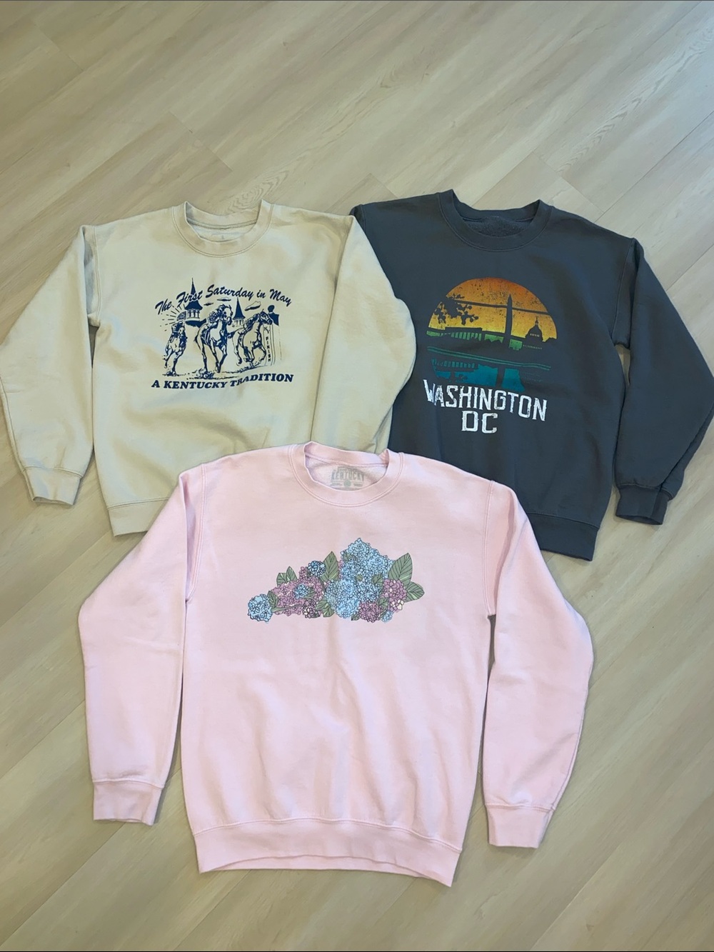 Vintage Crew Neck Sweatshirts